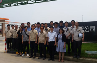 2016 Visit by executive staffs of Hankuk Paper